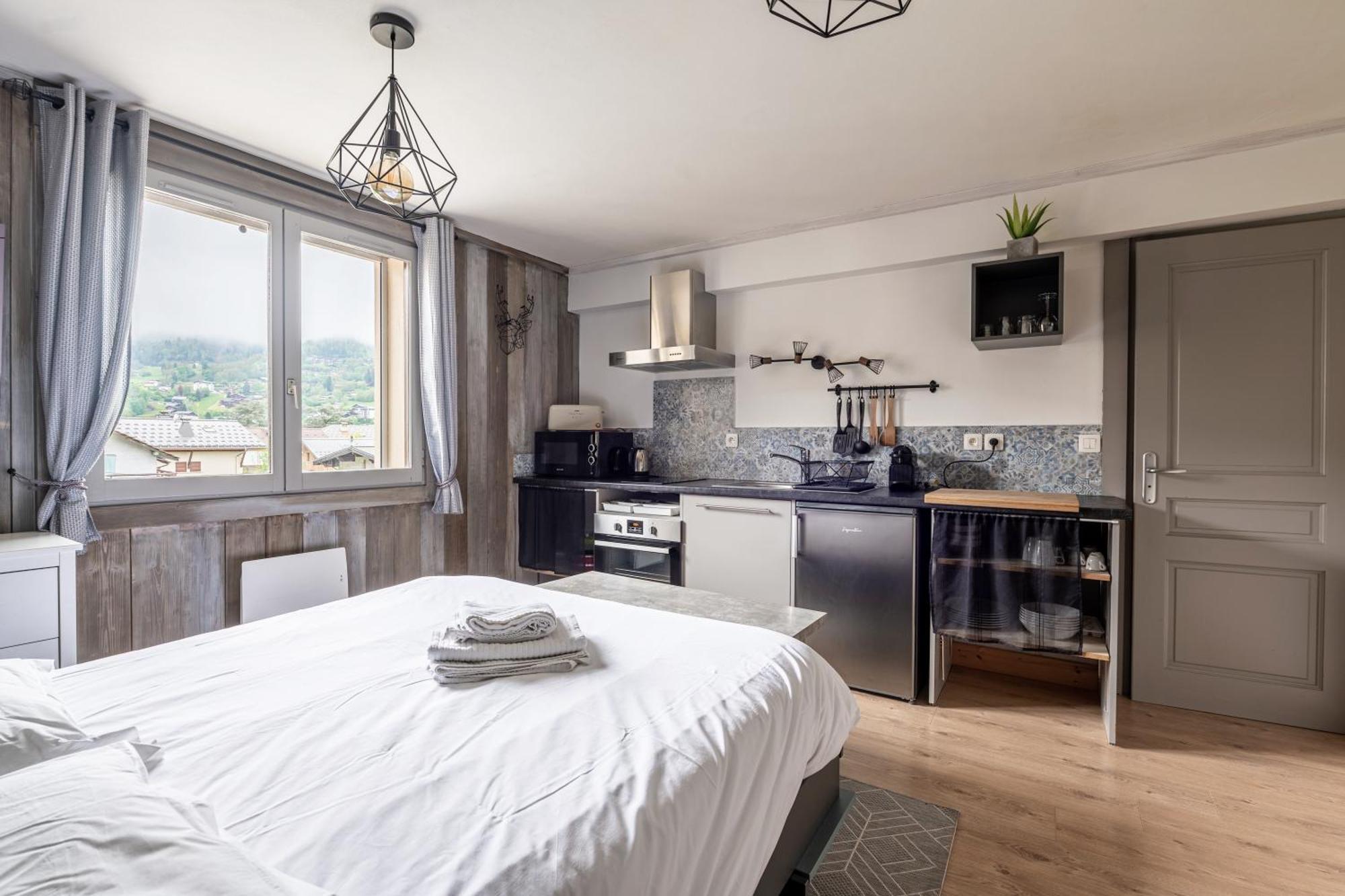 Appartements Vue Mont-Joly A 2 Pas Tramway Mont-Blanc - Studio 1 Piece Saint-Gervais-les-Bains Eksteriør bilde